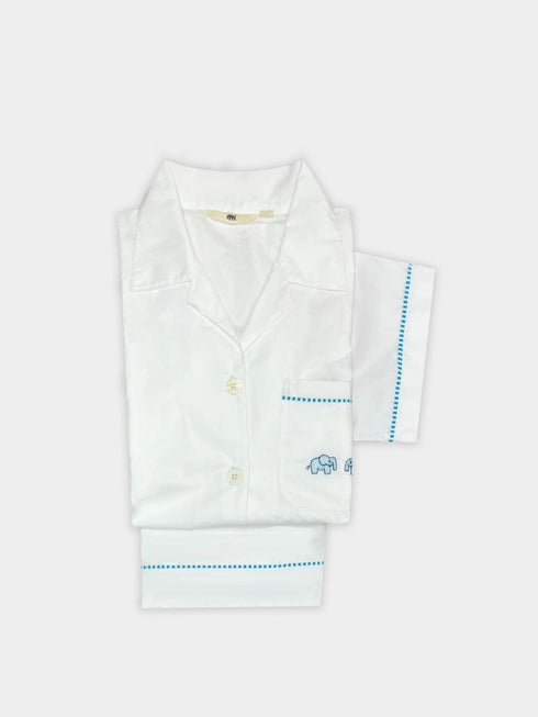 Women's Shorts Set - Hathi Emb